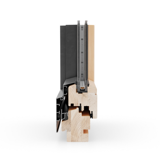 Eko Okna Holz Aluminium Fenster Profilsystem: Naturo 68 ALU Eko Okna Holz Aluminium Fenster Profilsystem: Naturo 68 ALU