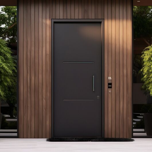 Eko Okna Kunststoff Haustür Profilsystem: EkoGreen-Paneele