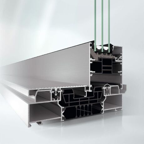 Schüco Aluminium Hebeschiebetüren Profilsystem: ASE 80.HI