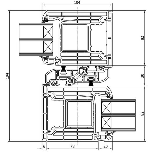 Drutex Kunststoff Hebe-Schiebetür Profilsystem: Iglo HS Drutex Kunststoff Hebe-Schiebetür Profilsystem: Iglo HS