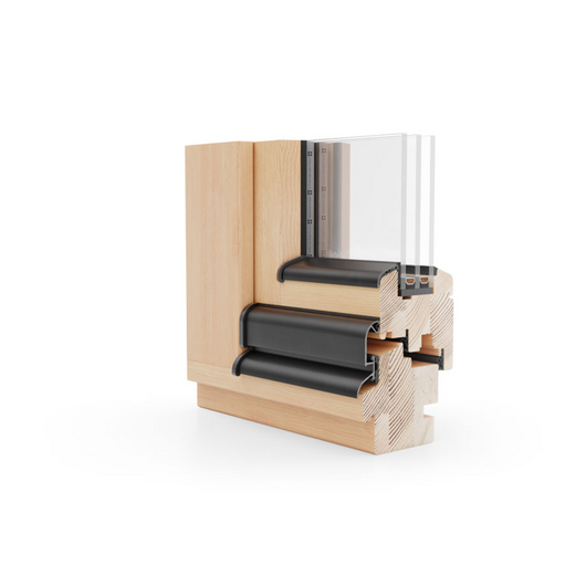 Eko Okna Holz Fenster Profilsystem: Naturo 80 Eko Okna Holz Fenster Profilsystem: Naturo 80