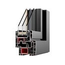 Drutex Kunststoff Aluminium Balkontür Profilsystem: Iglo Energy ALUCOVER Kunststoff Aluminium Balkontür Iglo Energy ALUCOVER 90040-001 (2)