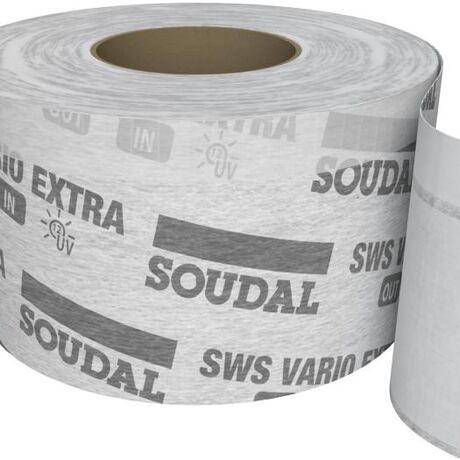 Soudal SWS Vario Extra – vollflächig selbsthaftende Fensteranschlussfolie für Innen- und Außenabdichtung Soudal SWS Vario Extra – vollflächig selbsthaftende Fensteranschlussfolie für Innen- und Außenabdichtung