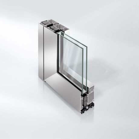 Schüco Aluminium Nebeneingangstür Profilsystem: ADS 75 HD