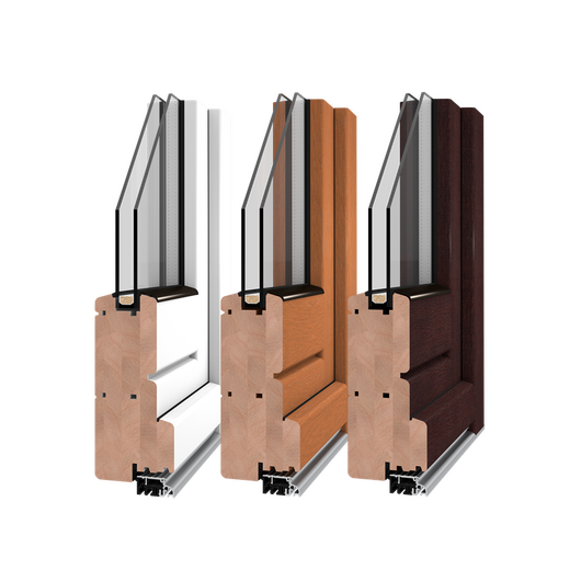 Drutex Holz Nebeneingangstür Profilsystem: Softline 68 Meranti Holz Nebeneingangstür Softline 68 Holztuer 90036-002