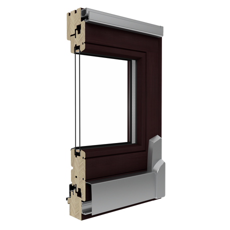 Drutex Holz PSK - Tür Profilsystem: Softline 78 Kiefer