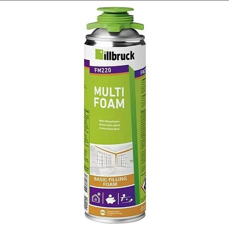 illbruck FM220 PUR-Montageschaum 500 ml – 1K PU-Bauschaum für Fugen, Dämmung und Isolierung illbruck FM220 PUR-Montageschaum 500 ml – 1K PU-Bauschaum für Fugen, Dämmung und Isolierung
