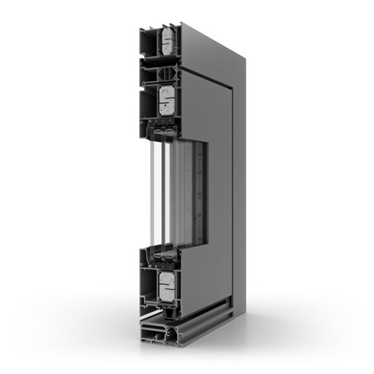 Eko Okna Aluminium Haustür Profilsystem: MasterLine 8 Pivot Eko Okna Aluminium Haustür Profilsystem: MasterLine 8 Pivot