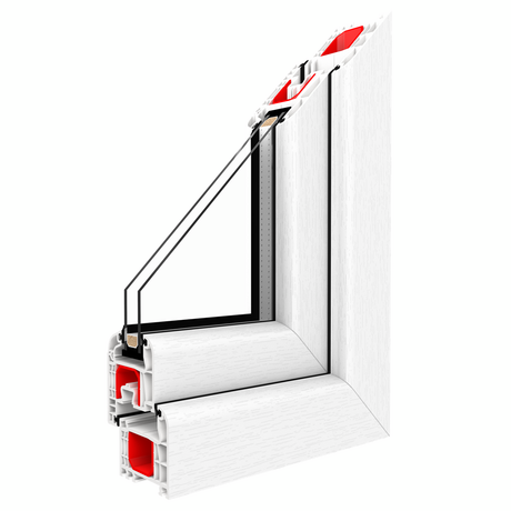 Drutex Kunststoff Fenster Profilsystem: Iglo 5 Classic