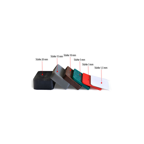 Kunststoff Unterlegplatten 40 × 60 mm – bis 5 t belastbar Präzise Ausrichtung höhenvariable Montage in 1,5–20 mm Kunststoff Unterlegplatten 40 × 60 mm – bis 5 t belastbar Präzise Ausrichtung höhenvariable Montage in 1,5–20 mm
