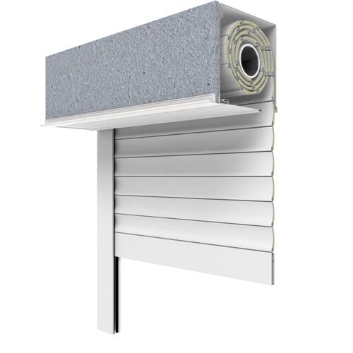 Aluprof Aluminium Vorsatzrollladen Profilsystem: Aluprof SP-E 90 Grad Aluminium Rollladen SP-E 90Grad 90070-005