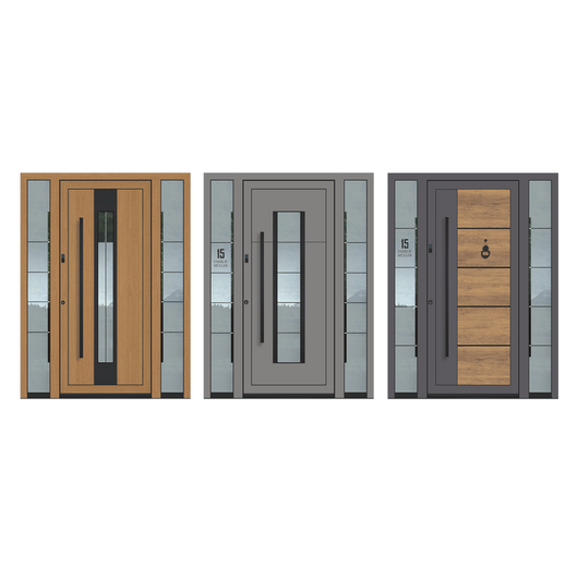 Inotherm Aluminium Haustür Profilsystem: Select Inotherm Aluminium Haustür Profilsystem: Select