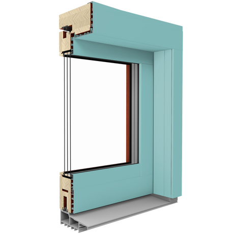Drutex Holz Aluminium Hebeschiebetür - DUOLINE 68 Drutex Holz Aluminium Hebeschiebetür - DUOLINE 68