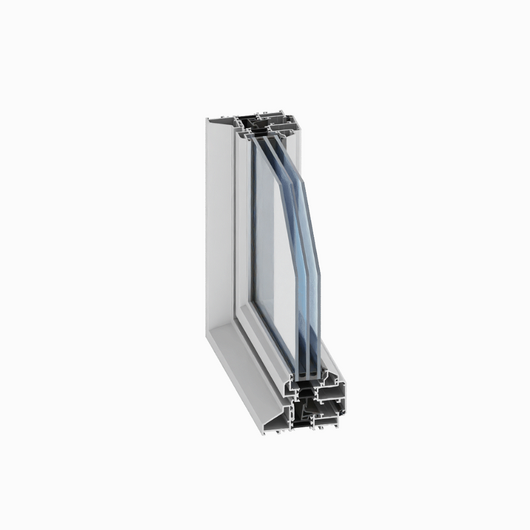 Aliplast Aluminium Fenster Profilsystem: Steel Look Aliplast Aluminium Fenster Profilsystem: Steel Look