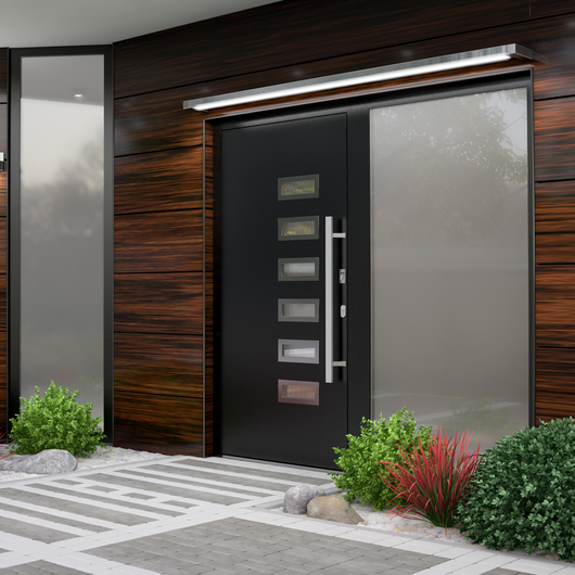 Drutex Aluminium Haustür Profilsystem: MB-86N SI mit Aufsatzfüllung (beidseitig flügelüberdeckend) Aluminium Haustür MB-86N SI Alutuer 90055-004 Drutex Aluminium Haustür Profilsystem: MB-86N SI mit Aufsatzfüllung (beidseitig flügelüberdeckend) Aluminium Haustür MB-86N SI Alutuer 90055-004
