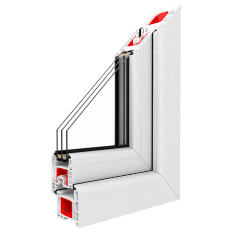 Drutex Kunststoff Balkontür Profilsystem: Iglo Ext Drutex Kunststoff Balkontür Profilsystem: Iglo Ext