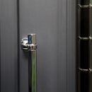 Bild Klassische silberne Türgriffe bei Inotherm Haustüren