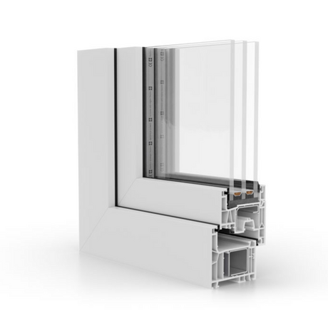 Aluplast Kunststoff Fenster Profilsystem: IDEAL Neo MD 76