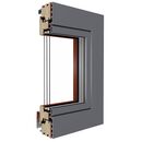 Drutex Holz Aluminium PSK - Tür Profilsystem: Duoline 68 Meranti Holz Aluminium PSKtür Duoline 68 Meranti 90050-002 (2)