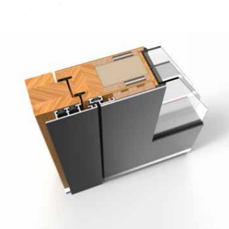 Pirnar Holz Aluminium Haustüren Profilsystem: Premium Level