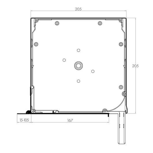 BeClever Unterputzrollläden Profilsystem: QuadBox