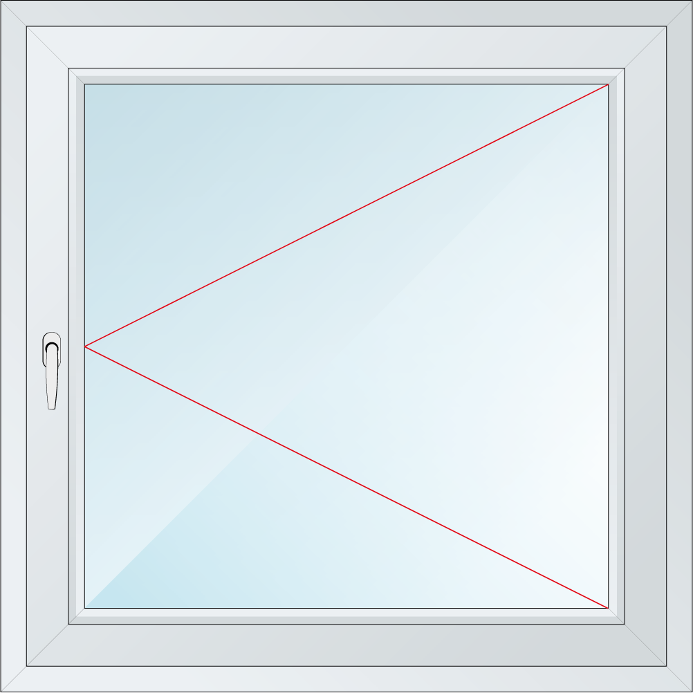 Bild Dreh Rechts Fenster mit Griff Links