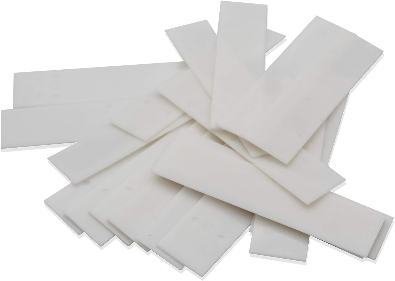 SILISTO® Classic Verglasungsklötze Kunststoff Maße 100 x 24 mm Stärke: 1 mm