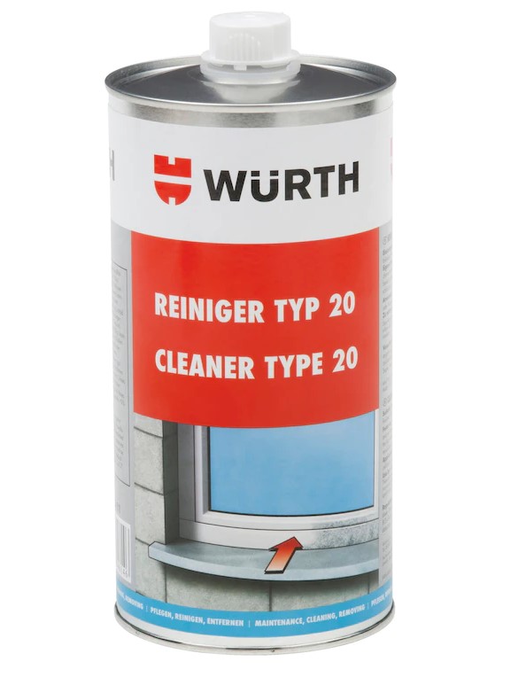 Würth Antistatischer Kunststoffreiniger Typ 20 – Effiziente Reinigung