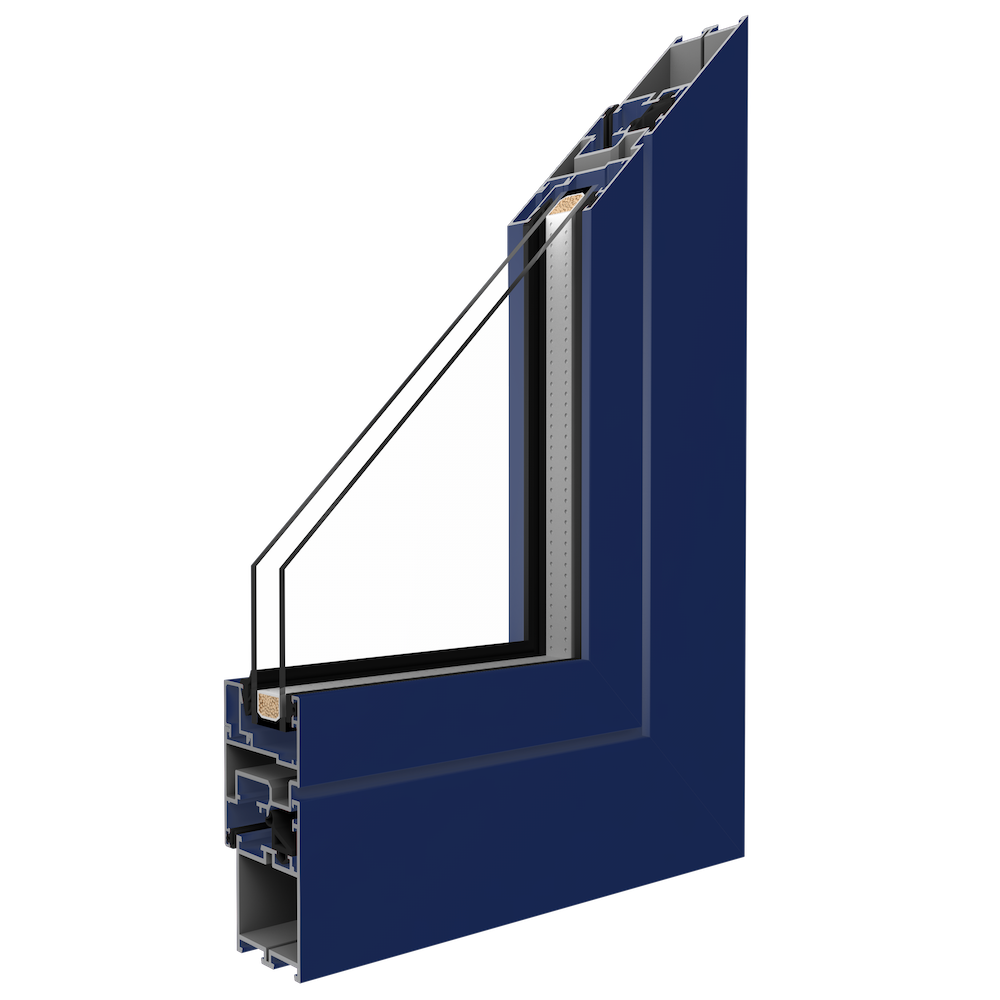 Drutex Aluminium Balkontür Profilsystem: MB-45