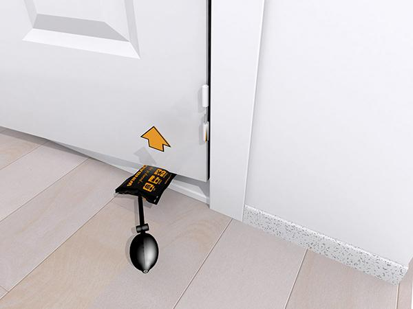 WinBag CONNECT Montagekissen – 135 kg Tragkraft | Präzises Ausrichten & Anheben für Fenster, Türen & Bauelemente