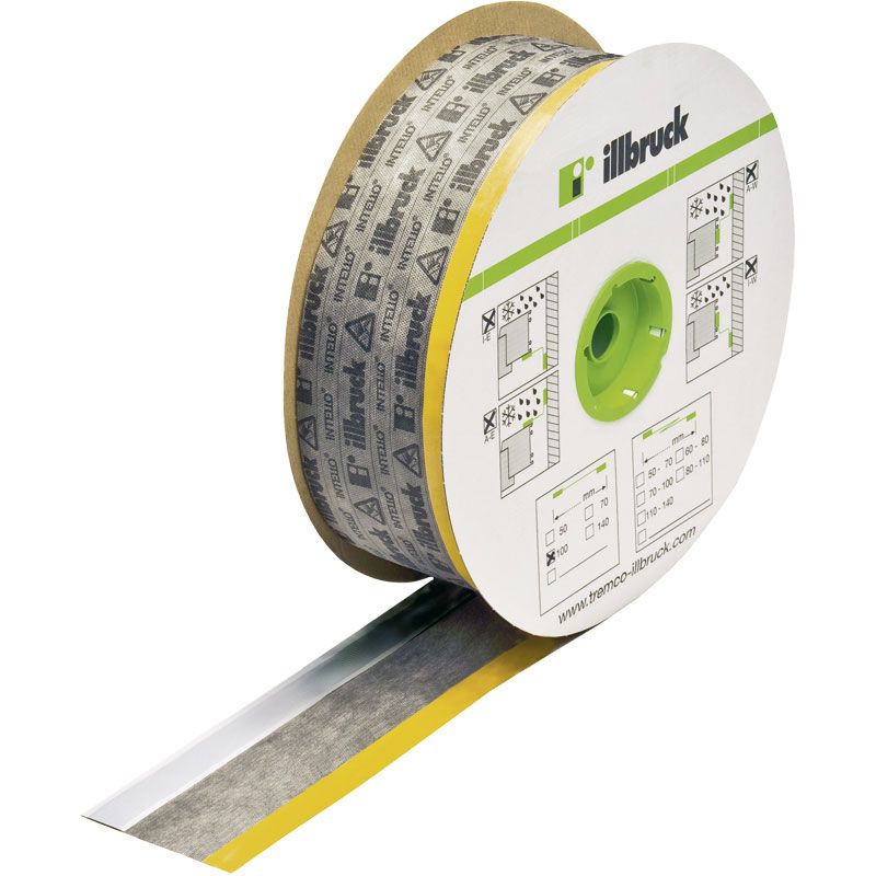 Produktbild illbruck TwinAktiv Fensterfolie EW50 (Nahtpaste) Rolle 50 m - 50 mm Folienbreite