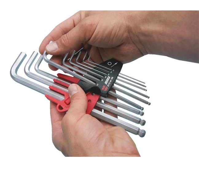 Würth Winkelschraubendreher 6KT Schiebesatz Kugelkopf 9-tlg