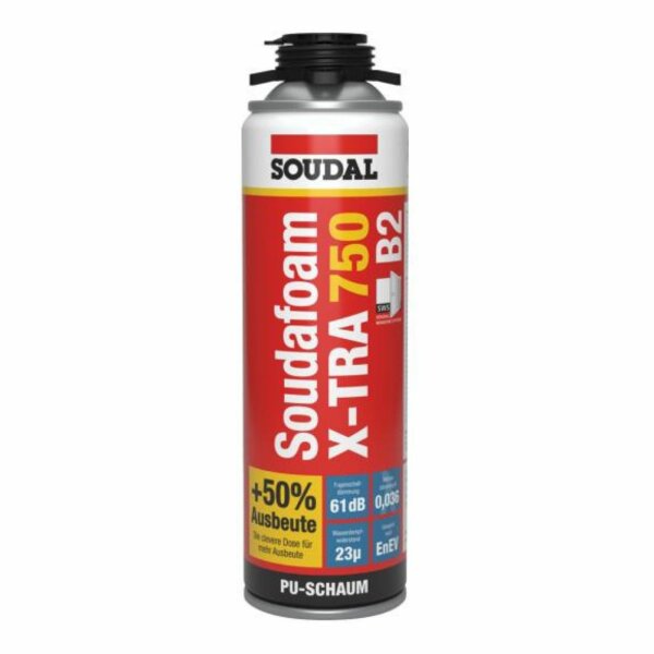 Soudafoam B2 X-tra 750 Gun B2 Füll- und Dämmschaum 500 ml Dose