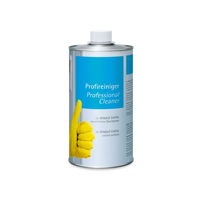Produktbild Profil Folienreiniger für RENOLIT EXOFOL beschichtete Oberflächen auf Kunststofffenstern