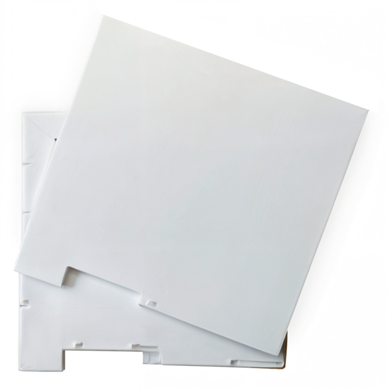 Drutex Rollladenkasten 175er – Seitendeckel Set - Linke und Rechte in Farbe: Weiß