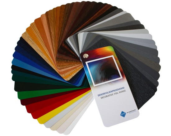 Produktbild Veka Dekorfolien Farbmuster für Kunststoffprofile