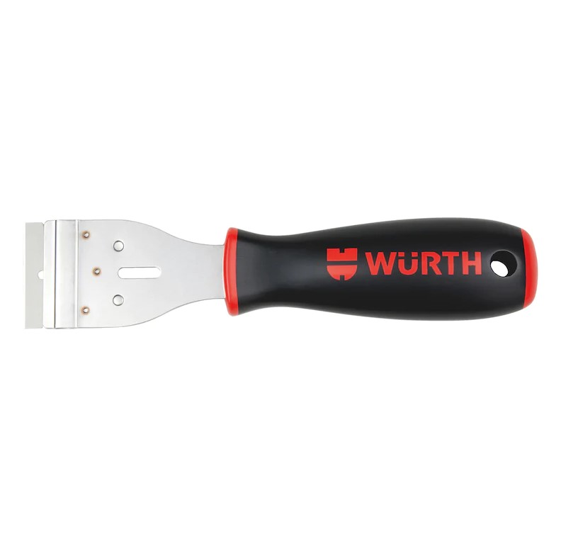 Produktbild Würth Klingenschaber mit 2K-Griff – Präzision und Komfort inkl. 6 Schaberklingen
