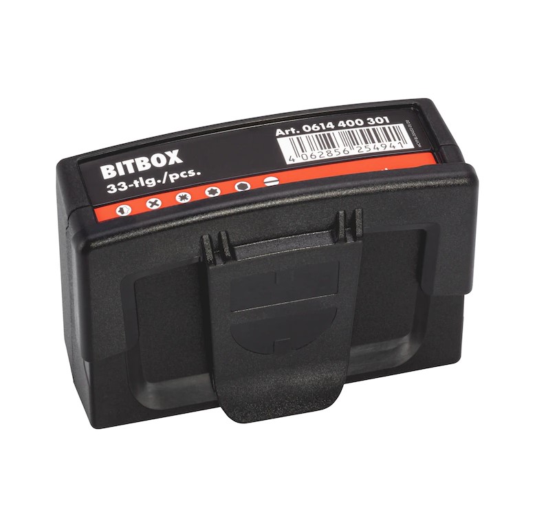 Produktbild Würth Bitbox 33tlg – Vielseitiges Bitset mit magnetischem Bithalter