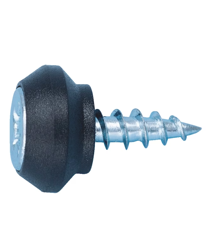 Würth Nippelschraube 4,1 × 10 mm – Kunststoffkopf & Gewindespitze | Spezialschraube für PVC-Profile