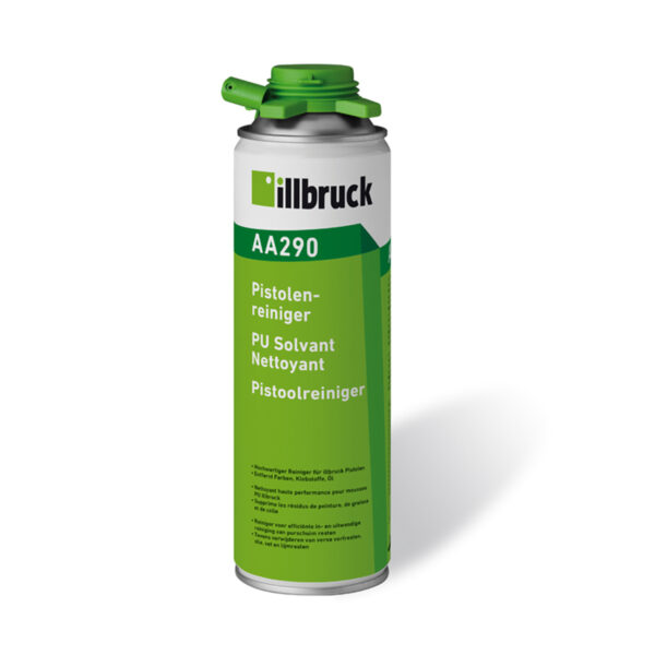 illbruck AA290 Pistolenreiniger 500 ml – Aerosolreiniger für PU-Schaumpistolen und frischen PU-Schaum