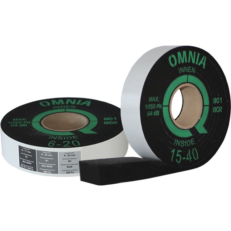 greenteQ Multifunktionsband OMNIA BG1 Fugenbreite: 15 - 32 mm Bautiefe: 60 mm Länge: 4 m