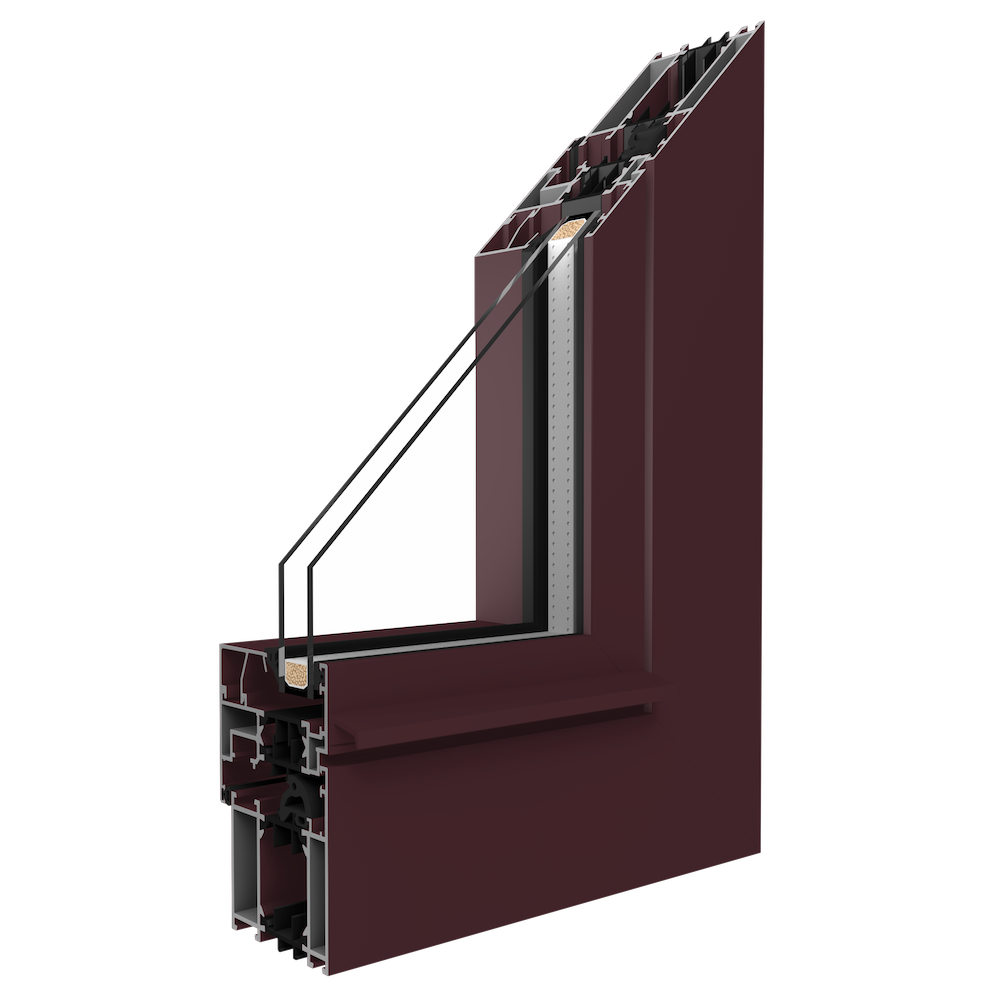Drutex Aluminium Balkontür Profilsystem: MB-70