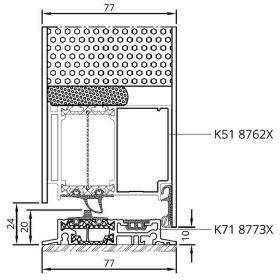 Drutex Haustür MB-86N SI Alutuer 