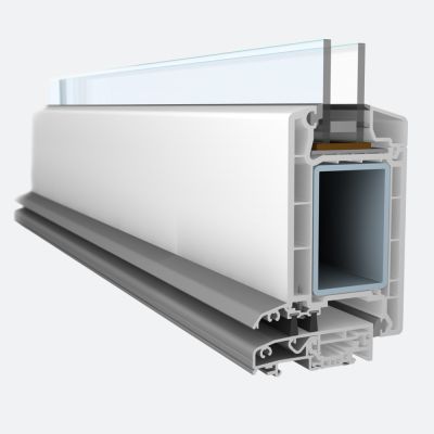 Veka Nebeneingangstür Softline 70 kunststofftuer 