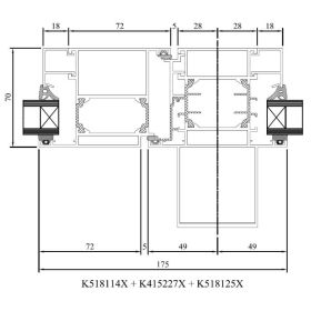 Drutex Balkontür MB-70 
