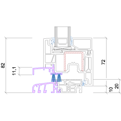 Gealan Balkontür Linear 
