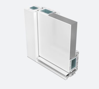 Veka Nebeneingangstür Softline 76 kunststofftuer 