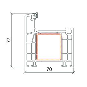 Kömmerling Fenster Standard 70 AD 