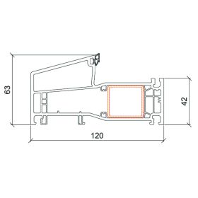 Kömmerling PSKtür 76 PSK 