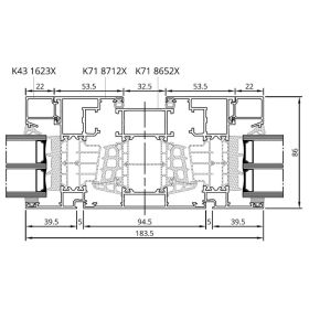 Aluprof Fenster MB-86N 